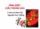 Phân tích bi kịch tinh thần của nhân vật Hộ trong ‘Đời thừa’