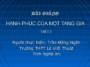 Ý nghĩa nghệ thuật cách đặt nhan đề Hạnh phúc của một tang gia (Trích Số đỏ – Vũ Trọng Phụng).