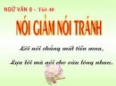 Ôn tập về luận điểm