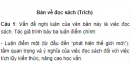 Soạn bài Bàn về đọc sách