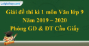 Đề thi kì 1 môn Văn lớp 9 năm 2019 – 2020 quận 10