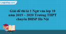 Đề thi học kì 1 môn Ngữ văn lớp 10 trường THPT Nguyễn Hữu Thọ