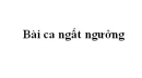 Đọc hiểu Bài ca ngắn đi trên bãi cát