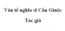 Soạn bài Văn tế nghĩa sĩ Cần Giuộc