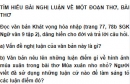 Soạn bài Cách làm bài nghị luận về một đoạn thơ, một bài thơ
