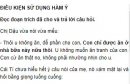 Trả bài tập làm văn số 6