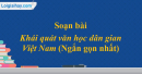 Soạn bài Viết bài văn số 1: Cảm nghĩ về một hiện tượng đời sống (hoặc một tác phẩm văn học) – Ngắn gọn nhất