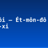 Mẹ tôi – Ét-môn-đô đơ A-mi-xi