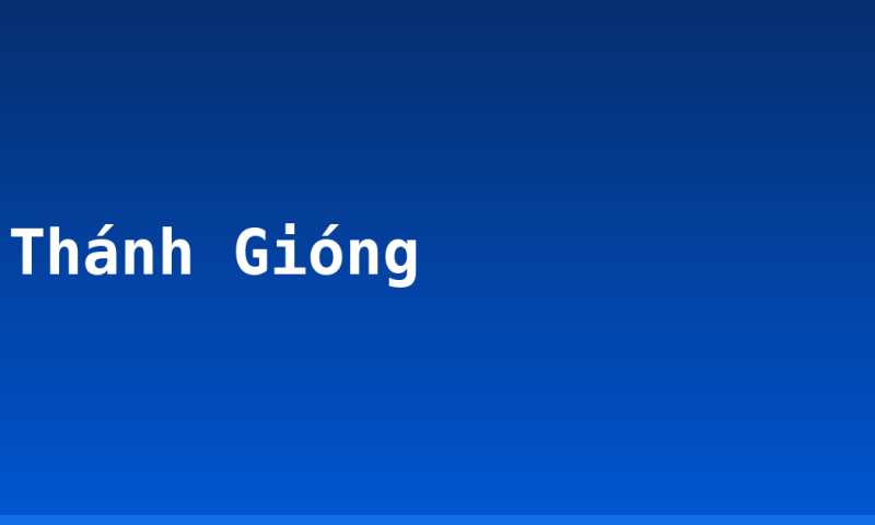Thánh Gióng