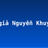 Tác giả Nguyễn Khuyến