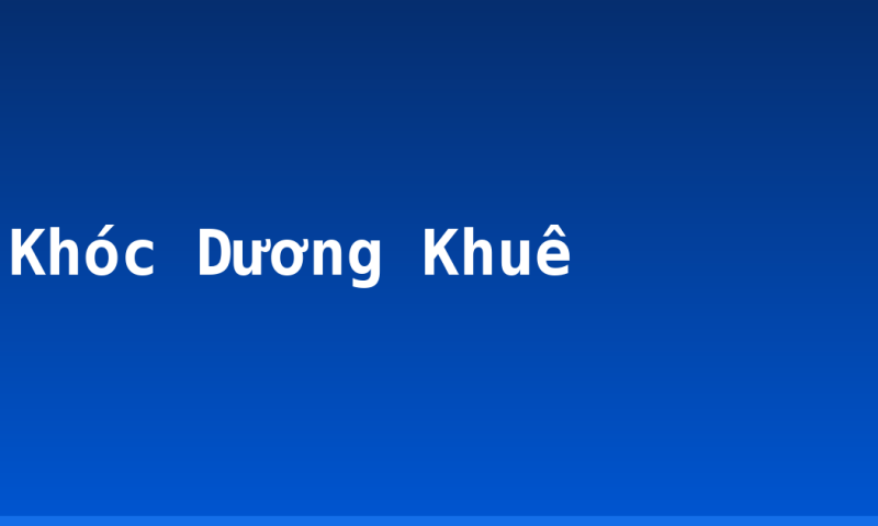 Khóc Dương Khuê