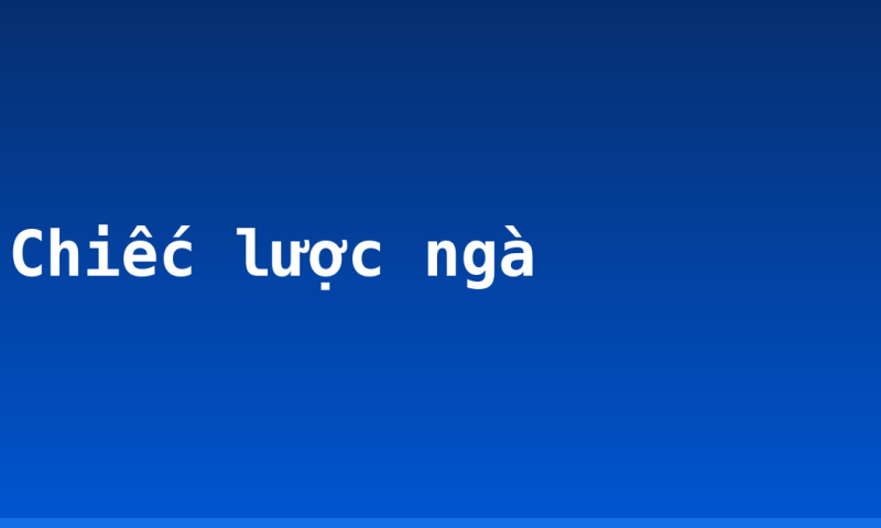 Chiếc lược ngà