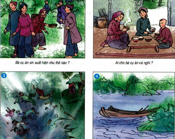 Kể chuyện: Sự tích hồ Ba Bể trang 8 SGK Tiếng Việt 4 tập 1