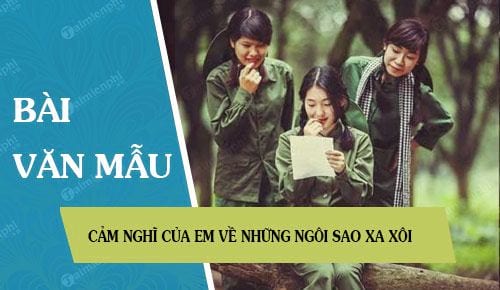 Cảm nhận về ba nhân vật trong “Những ngôi sao xa xôi” của Lê Minh Khuê