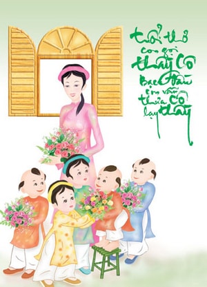 loi chuc 20 11 nha giao viet nam 2 Kể lại kỉ niệm đáng nhớ giữa mình và thầy cô giáo cũ nhân ngày 20 11