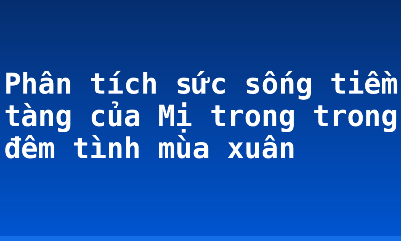Phân tích sức sống tiềm tàng của Mị trong trong đêm tình mùa xuân