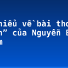 Tìm hiểu về bài thơ “Nhàn” của Nguyễn Bỉnh Khiêm