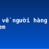 Viết về người hàng xóm của em