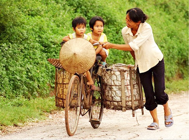 van mau cam nghi ve tinh me Cảm nghĩ về tình mẹ